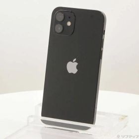 ソフマップ 〔中古品〕 iPhone12 64GB ブラック MGHN3J／A SIMフリー【198】