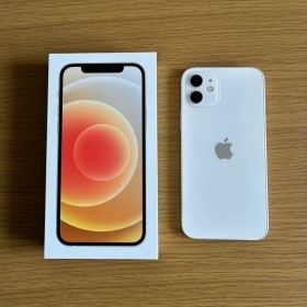 iPhone12 64GB ホワイト SIMフリー 箱 iFace付