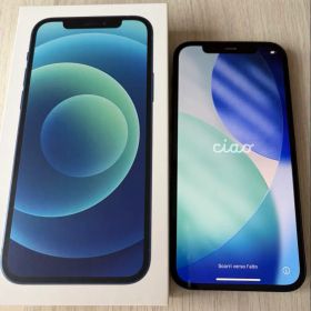 iPhone 12ブルー 本体 128GB SIMフリー 初期化済み