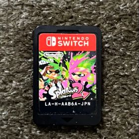 Splatoon2 Switch ソフト パッケージなし 動作不良なし