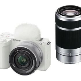 【新品/取寄品】SONY VLOGCAM ZV-E10M2X ダブルズームレンズキット ホワイト ミラーレスカメラ ブログカム ソニー