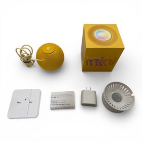 アップル(Apple)の◯ アップル Apple スマートスピーカー HomePod mini MJ2E3J/A イエロー 深い低音域 クリアな高音域 1100-3535(スピーカー)