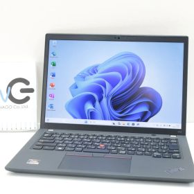 13.3型 Lenovo ThinkPad X13 Gen2 (Ryzen5 Pro 5650U 6コア/12スレッド/8GB/NVMe SSD256GB) カメラ ノートパソコン Windows11 16461