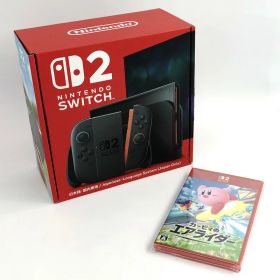 【中古】《未使用》Nintendo Switch2 日本語・国内専用+カービィのエアライダー ニンテンドースイッチ2《ゲーム・山城店》S891