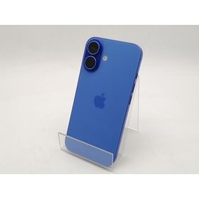 【中古】Apple 国内版 【SIMフリー】 iPhone 16 128GB ウルトラマリン MYDU3J/A【ECセンター】保証期間１ヶ月【ランクA】