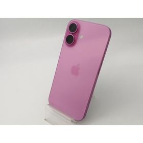 【中古】Apple 国内版 【SIMフリー】 iPhone 16 128GB ピンク MYDT3J/A【大阪堂島】保証期間１ヶ月【ランクA】