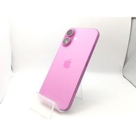 【中古】Apple 国内版 【SIMフリー】 iPhone 16 128GB ピンク MYDT3J/A【新宿】保証期間１ヶ月【ランクA】
