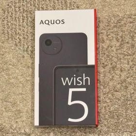 AQUOS wish5 SH-52F ブラック docomo店舗購入