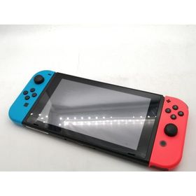【中古】Nintendo Switch 本体 Joy-Con(L) ネオンブルー/(R) ネオンレッド HAD-S-KABAA 【2019年8月】【OSU301】保証期間１ヶ月【ランクB】