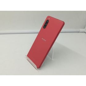 【中古】SONY au 【SIMロック解除済み】 Xperia 10 III ピンク 6GB 128GB SOG04【札幌】保証期間１ヶ月【ランクB】