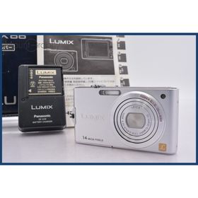 【動作保証】 パナソニック Panasonic LUMIX DMC-FX66 元箱、バッテリー、充電器、取扱説明書付属 同梱無料 #mj8140(コンパクトデジタルカメラ)
