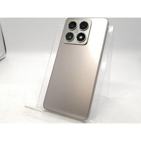 【中古】Xiaomi UQmobile 【SIMフリー】 Xiaomi 14T 12GB 256GB チタングレー XIG07【大阪本店】保証期間１ヶ月【ランクB】