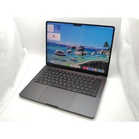 【中古】Apple MacBook Pro 14インチ M5(CPU:10C/GPU:10C) 16GB/512GB スペースブラック MDE04J/A (14インチ,M5)【大須2】保証期間１ヶ月【ランクA】