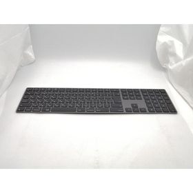 【中古】Apple Magic Keyboard（2018/テンキー付き/A1843） - 日本語（JIS） スペースグレイ MRMH2J/A【ECセンター】保証期間１週間