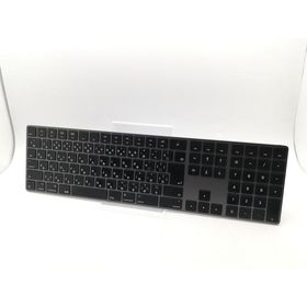 【中古】Apple Magic Keyboard（2018/テンキー付き/A1843） - 日本語（JIS） スペースグレイ MRMH2J/A【千葉】保証期間１週間