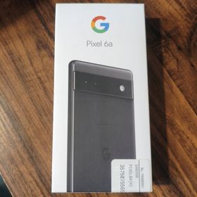 グーグル(Google)のGoogle Pixel 6a 128GB Charcoal(スマートフォン本体)