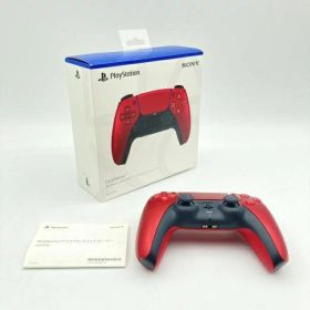 【中古】ゲームOP）【ジャンク】SONY/DualSense ワイヤレスコントローラー ヴォルカニックレッド/CFI-ZCT1J/※スティック軸ズレ[6]
