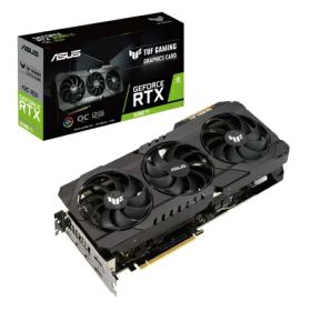 【中古】 ASUSTek TUF Gaming NVIDIA GeForce RTX 3080 Ti 搭載ビデオカード OC/PCIe 4.0 / 12GB GDDR6X / HDMI 2.1 / DisplayPort 1.4a /デュアルボールファンベアリング, ミリタリーグレードのコンデンサ/GPU Tweak II TUF-RTX3080TI-O12G-GAMING