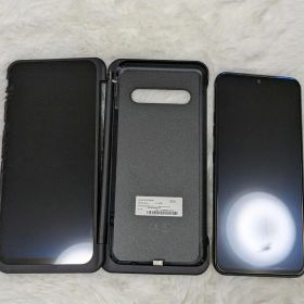 LG V60 ThinQ 5G 本体 デュアルスクリーンつき 未使用コネクタつき