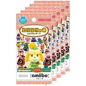 どうぶつの森amiiboカード 第4弾 (5パックセット)