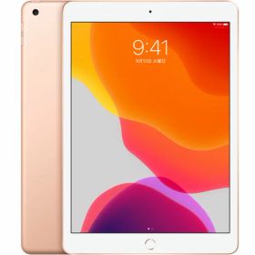 【中古】Aランク【目立った傷や汚れなし】 iPad 10.2 第7世代(2019) 32GB WIFI ゴールド 利用制限-(白ロム) 送料無料