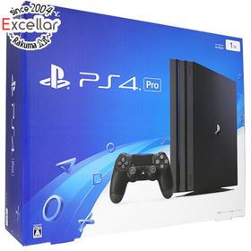 プレイステーション4(PlayStation4)のSONY プレイステーション4 Pro 1TB ブラック CUH-7000BB01 電源コードなし 元箱あり(家庭用ゲーム機本体)