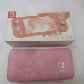 ゲーム Nintendo switch ニンテンドースイッチ 本体 HDH-001 コーラル 動作品 箱付き 中古品