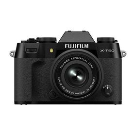 【ラッピング可】【新品】FUJIFILM 富士フイルム ミラーレスカメラ X-T50 XC15-45mmレンズキット ブラック