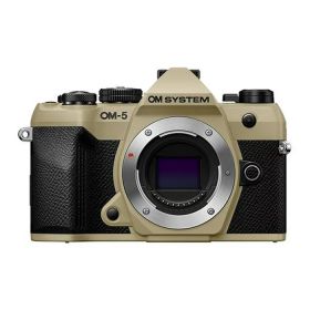 OM SYSTEM ミラーレス一眼カメラ OM-5 Mark II ボディ サンドベージュ OM-5-MK2-BODY-G OMデジタルソリューションズ オリンパス【送料無料】【KK9N0D18P】