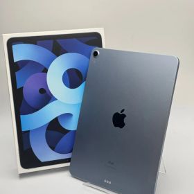 【箱付き中古C】iPad Air 4 64GB スカイブルー Wi-Fi バッテリー【86%】