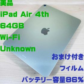 P227 美品 iPad Air 第4世代 64GB Wi-Fi おまけ付き