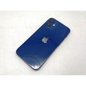 【中古】Apple docomo 【SIMロック解除済み】 iPhone 12 mini 128GB ブルー MGDP3J/A【新宿東口】保証期間１ヶ月【ランクC】