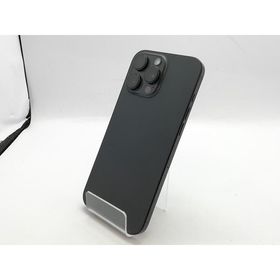 【中古】Apple au 【SIMフリー】 iPhone 16 Pro Max 256GB ブラックチタニウム MYWG3J/A【立川フロム中武】保証期間１ヶ月【ランクB】