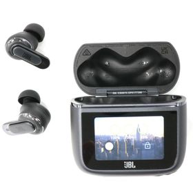 中古JBL Tour Pro 3 ハイブリッドノイズキャンセリング完全ワイヤレスイヤホン jbl-tour-pro-3-blk ブラック【可(C)】(ヘッドフォン/イヤフォン)