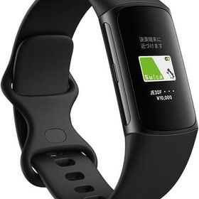 スマートウォッチ Fitbit Charge 6 GPS搭載フィットネストラッカー (Obsidian Band/Black Aluminum Case) [GA05183-AP] スマートウォッチ