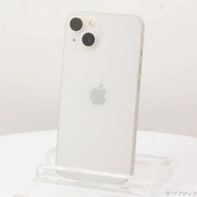 ソフマップ 〔中古品〕 iPhone13 128GB スターライト MLND3J／A SIMフリー 〔ネットワーク利用制限▲〕【247】