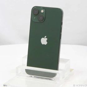 ソフマップ 〔中古品〕 iPhone13 128GB グリーン MNGG3J／A SIMフリー 〔ネットワーク利用制限▲〕【262】