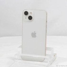ソフマップ 〔中古品〕 iPhone13 128GB スターライト MLND3J／A SIMフリー【344】