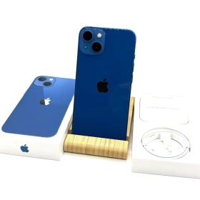 「Aランク美品」SIMフリー iPhone 13 128GB [ブルー] MLNG3J/A 本体 電池最大容量100％