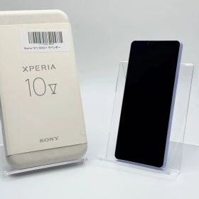 【中古B】Xperia 10 V SOG11 ラベンダー SIMフリー 白ロム