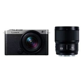 【長期5年保証付】パナソニック Panasonic LUMIX S9 DC-S9W-S ダークシルバー デジタル一眼カメラ ダブルレンズキット DCS9WS