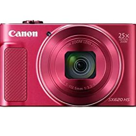 【中古】Canon キヤノン コンパクトデジタルカメラ PowerShot SX620HS レッド 光学25倍ズーム PSSX620HS(RE)
