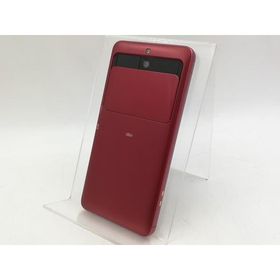 【中古】KYOCERA au 【SIMロック解除済み】 BASIO3 KYV43 レッド【大宮東口】保証期間１週間【ランクC】