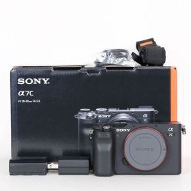 [良品 | シャッター数724回] SONY α7C（ILCE-7C） [ボディ ブラック] | SONY Eマウント