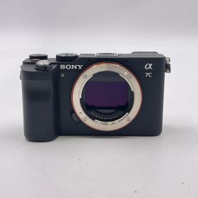 【全額返金保証】【最速発送】Sony デジタル一眼 α7C ILCE-7C ボディ ブラック 美品 動作確認済