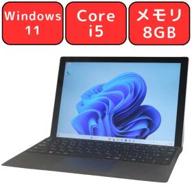 【第10世代 Core i5】Microsoft Surface Pro7 Core i5 8GB SSD128GB タッチパネル 12.3型 12.3インチ Windows11 無線LAN Wi-Fi6 Bluetooth Webカメラ WPS Office付き オフィス 中古パソコン ノートパソコン ノートPC タブレット 90日保証 【中古】