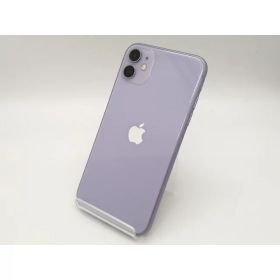 【中古】Apple au 【SIMロック解除済み】 iPhone 11 64GB パープル MWLX2J/A【広島本通】保証期間1ヶ月【ランクC】