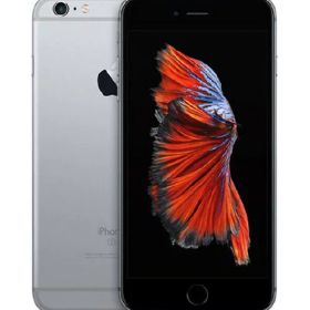 【中古】【安心保証】 iPhone6s Plus[128GB] au スペースグレイ