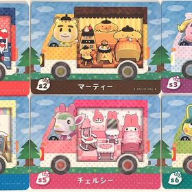 任天堂 とびだせ どうぶつの森 amiibo+【限定】 amiiboカード サンリオキャラクターズコラボ 全6種セット(ランダムシール3種付）