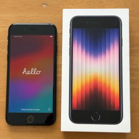 SIMフリーApple iPhone SE (第3世代) ミッドナイト本体